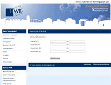 Tablet Screenshot of hwb-online.ivm-professional.de